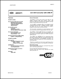 Click here to download AK5371VQ Datasheet