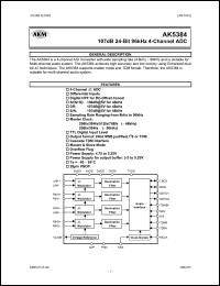 Click here to download AK5384 Datasheet