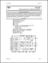 Click here to download AK5393 Datasheet