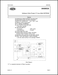 Click here to download AK6003AV Datasheet