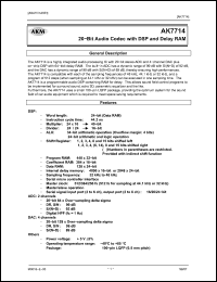 Click here to download AK7714VT Datasheet