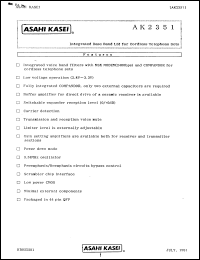 Click here to download AK2351 Datasheet