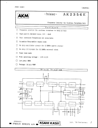 Click here to download AK2356 Datasheet