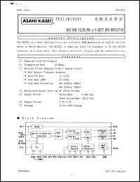 Click here to download AK2382 Datasheet