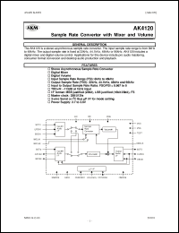 Click here to download AKD4120 Datasheet