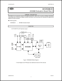 Click here to download AKD5386-B-06 Datasheet