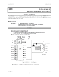 Click here to download AK4626A Datasheet
