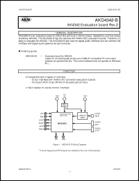 Click here to download AKD4342-B Datasheet