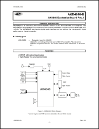 Click here to download AK4646 Datasheet