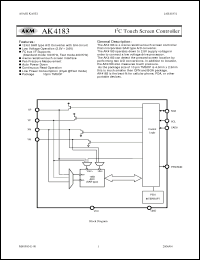 Click here to download AK4183VT Datasheet