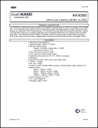 Click here to download AKD4390 Datasheet