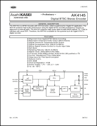 Click here to download AKD4145 Datasheet