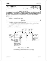 Click here to download AKD4344-A Datasheet