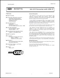 Click here to download AK5371AVQ Datasheet