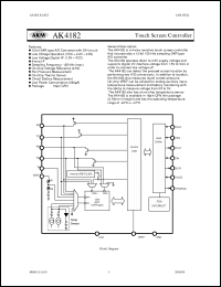 Click here to download AK4182 Datasheet