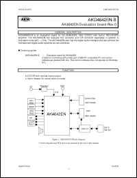 Click here to download AKD4642EN-B Datasheet