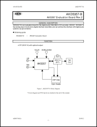 Click here to download AKD5357-B Datasheet