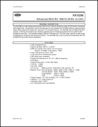 Click here to download AKD4396 Datasheet