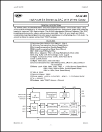 Click here to download AK4340_06 Datasheet