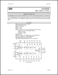 Click here to download AK5385BVF Datasheet