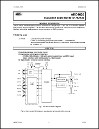 Click here to download AKD4626 Datasheet