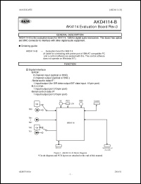 Click here to download AKD4114 Datasheet