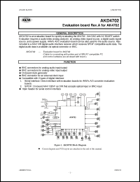 Click here to download AKD4702 Datasheet