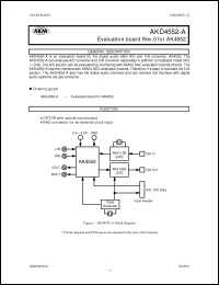 Click here to download AKD4552-A Datasheet
