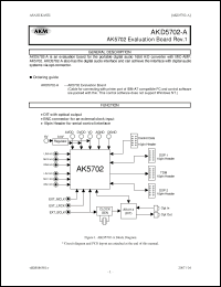 Click here to download AKD5702-A Datasheet