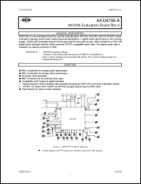 Click here to download AKD4705-A Datasheet