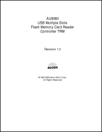 Click here to download AU9360 Datasheet