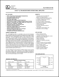 Click here to download ALD1726SA Datasheet