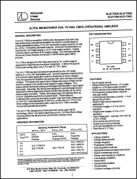 Click here to download ALD1706B Datasheet