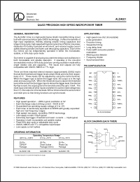 Click here to download ALD4501 Datasheet