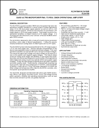 Click here to download ALD4706 Datasheet