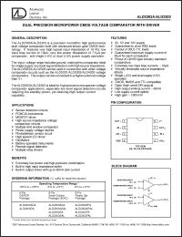 Click here to download ALD2303A_07 Datasheet