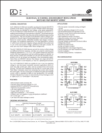 Click here to download ALD110902SA Datasheet