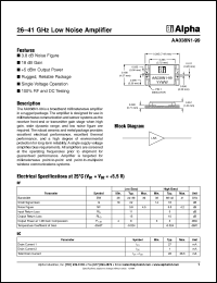 Click here to download AA038N1-99 Datasheet