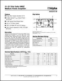 Click here to download AA022P2-00 Datasheet