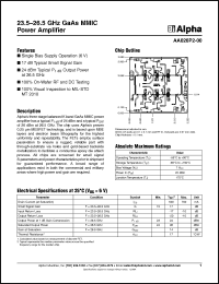 Click here to download AA026P2-00 Datasheet
