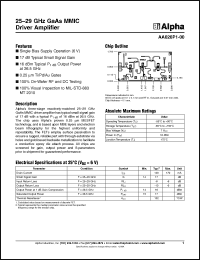 Click here to download AA026P1-00 Datasheet