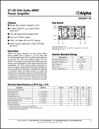 Click here to download AA028P1-00 Datasheet