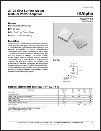 Click here to download AA032P1-A4 Datasheet