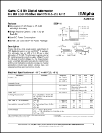 Click here to download AA102-80 Datasheet