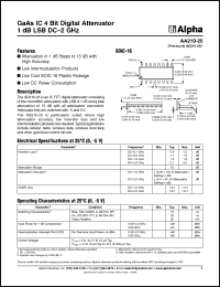 Click here to download AA210-25 Datasheet