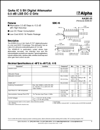Click here to download AA280-25 Datasheet