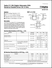 Click here to download AA107-310 Datasheet