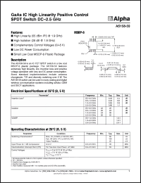 Click here to download AS158-59 Datasheet