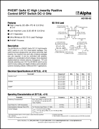 Click here to download AS188-92 Datasheet