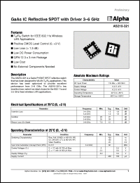 Click here to download AS210-321 Datasheet